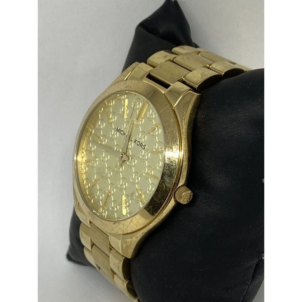 Michael Kors Slim Runway MK3335 Women's Stainless Steel Analog Dial Watch MP889 - Picture 4 of 12